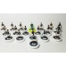 Subbuteo Andrew Table Soccer PAOK Salonica 2018-19 Greek Superleague Winners total team with characterestics on WSB Professional Bases